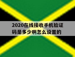 2020在线接收手机验证码是多少啊怎么设置的