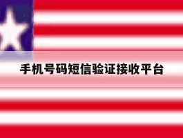 手机号码短信验证接收平台