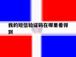 我的短信验证码在哪里看得到